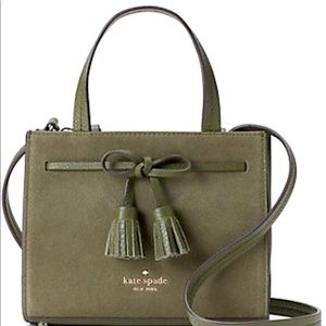 Kate Spade Women's Hayes Suede Mini Satchel Women's Leather Handbag